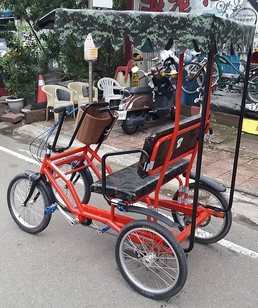 2 person Surrey Bicycle, Tandem bike