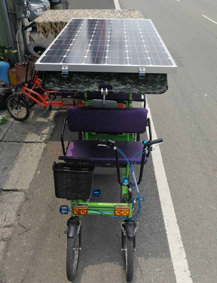 Surrey Bike with Soloar Panel Surrey Bike with Soloar Panel