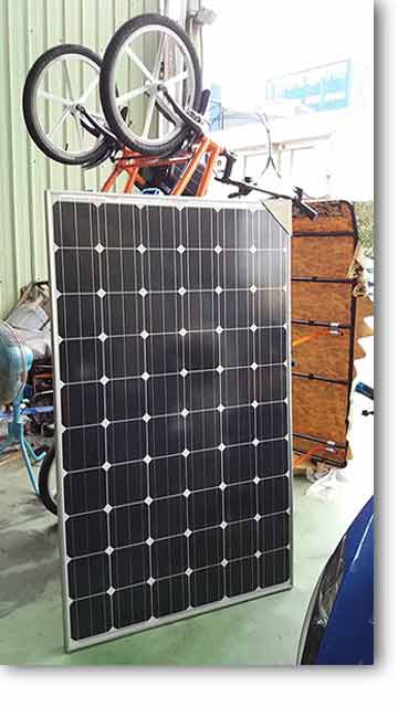 Surrey Bike with Soloar Panel Surrey Bike with Soloar Panel