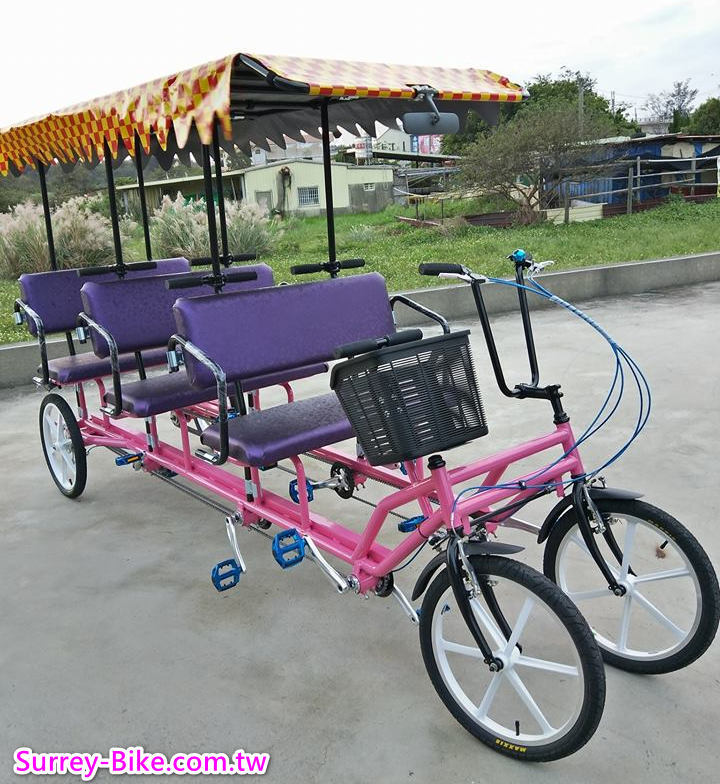Rikshaw for 6 person Quadricycle